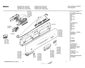 Схема №1 SGI33A16 с изображением Передняя панель для посудомоечной машины Bosch 00436443