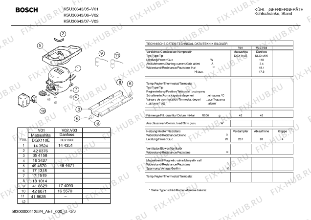 Схема №2 KSU30643 с изображением Дверь для холодильника Bosch 00245590