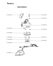 Схема №1 GM5100E0/23 с изображением Утюг Moulinex CS-00098141