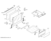Схема №2 HGG34W355R с изображением Панель управления для электропечи Bosch 00679627