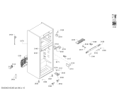 Схема №2 KDD56PW304 Bosch с изображением Дверь для холодильной камеры Bosch 00715437