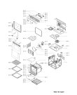 Схема №1 IBU 86/RF с изображением Дверь (стекло) духовки для плиты (духовки) Whirlpool 481010452252