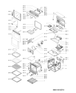 Схема №1 BIVMS8100PT (F091038) с изображением Наставление для плиты (духовки) Indesit C00355453