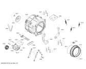 Схема №2 WM14Q461BY iQ500 с изображением Наклейка для стиралки Siemens 00627535