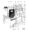 Схема №1 ADG956 ADG 956/WP с изображением Обшивка для электропосудомоечной машины Whirlpool 481990500279