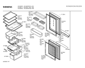 Схема №1 KG18V00TI с изображением Поднос для холодильника Siemens 00267572