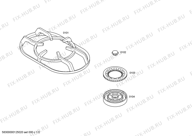 Схема №1 VG231311SG с изображением Переключатель для плиты (духовки) Bosch 00610582