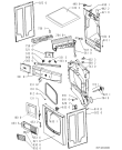 Схема №1 AWZ 9488/1 с изображением Декоративная панель для сушилки Whirlpool 480112100297