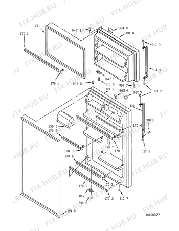 Схема №3 ARG 477/G с изображением Защита для холодильной камеры Whirlpool 481940479069