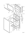 Схема №3 ART 718 с изображением Декоративная панель для холодильной камеры Whirlpool 481902195942