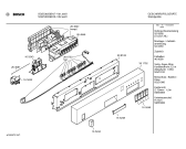 Схема №4 SGS5302GB с изображением Передняя панель для электропосудомоечной машины Bosch 00351732