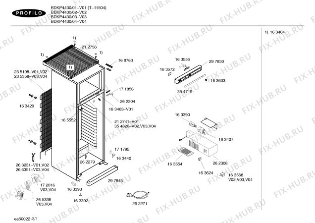 Схема №2 T-11504 с изображением Дверь для холодильника Bosch 00235333