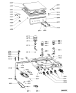 Схема №1 ACM 205 BS с изображением Кнопка для плиты (духовки) Whirlpool 481941379064