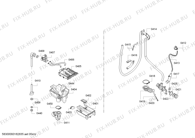 Схема №1 WAY287X2TR HomeProfessional с изображением Дисплейный модуль запрограммирован для стиральной машины Bosch 11011262