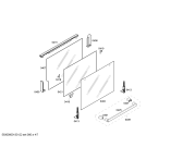 Схема №1 HLN448020S с изображением Панель управления для духового шкафа Bosch 00670017