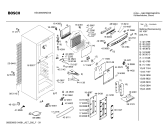 Схема №3 KSU36631NE с изображением Дверь для холодильника Bosch 00242369