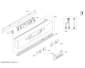 Схема №2 SMU69M95EU ActiveWater Eco с изображением Передняя панель для посудомойки Bosch 00709317