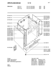 Схема №1 20070F-W S с изображением Держатель для электропечи Aeg 8998601160093