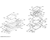 Схема №1 RB289203CN Gaggenau с изображением Стеклопанель для холодильной камеры Bosch 00677857