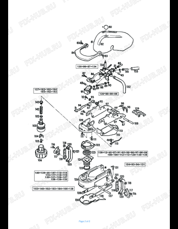 Схема №3 EN 190.B с изображением Микромодуль для кофеварки (кофемашины) DELONGHI ES0025299