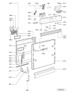 Схема №2 ADG 673 WH BK с изображением Панель для электропосудомоечной машины Whirlpool 480140100597
