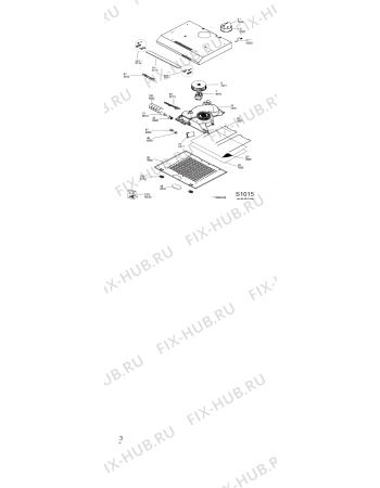 Схема №1 208355404960PRF00952 с изображением Монтажный набор для вытяжки Whirlpool 488000506254