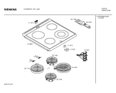 Схема №1 HL54025 с изображением Фронтальное стекло для плиты (духовки) Siemens 00472807