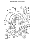 Схема №1 SLE50 (F031457) с изображением Обшивка для стиральной машины Indesit C00206859