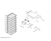 Схема №2 RW464361AU Gaggenau с изображением Вставная полка для холодильника Bosch 00684392
