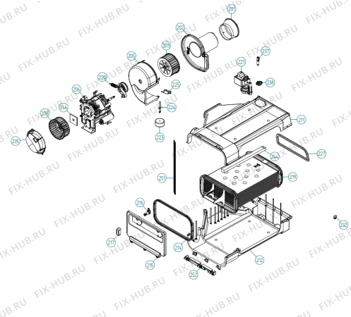 Взрыв-схема стиральной машины Asko T753C TW   -White (340380, TD60.1) - Схема узла 02