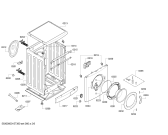 Схема №1 WM14E241NL iQ 100 с изображением Панель управления для стиральной машины Siemens 00706553