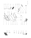 Схема №1 AFE923S AFE 923 с изображением Крышка дверной полки для холодильной камеры Whirlpool 481944229759