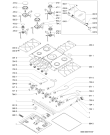 Схема №1 AKM 373/WH с изображением Перекрытие для духового шкафа Whirlpool 481936058668