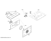 Схема №4 CF13850 с изображением Панель управления для электропечи Bosch 00442201