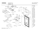 Схема №1 KS32U622FF с изображением Дверь для холодильной камеры Siemens 00241774