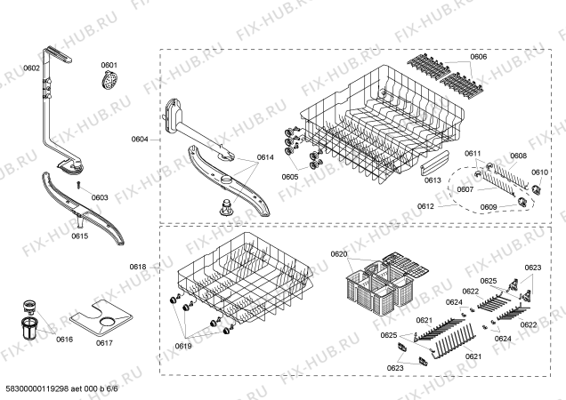 Схема №1 SL84A602UC HiDefinition с изображением Внешняя дверь для посудомойки Siemens 00244168