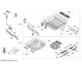 Схема №1 SL84A602UC HiDefinition с изображением Набор кнопок для посудомойки Siemens 00641294