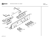 Схема №3 E1653N0 MEGA 1659 с изображением Панель управления для плиты (духовки) Bosch 00355926