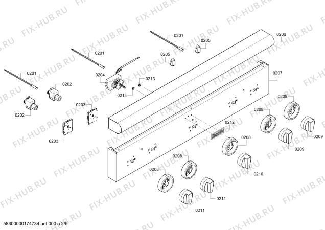 Схема №3 PC364GEBS с изображением Труба для духового шкафа Bosch 00447256