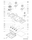 Схема №2 TGR 9461 IN с изображением Поверхность для духового шкафа Whirlpool 481010902140