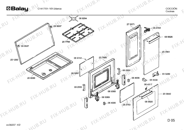 Схема №2 CSA410 с изображением Варочная панель для плиты (духовки) Bosch 00208086