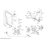 Схема №4 SMU69U85AU made in Germany с изображением Передняя панель для посудомойки Bosch 00797121