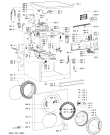 Схема №1 AWODAS1485 (F091491) с изображением Инструкция по обслуживанию для стиральной машины Indesit C00368078