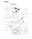 Схема №1 FR351010/87A с изображением Кнопка для электротостера Tefal SS-996910