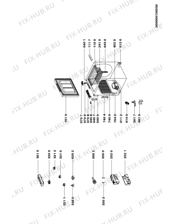 Схема №1 GTN 1110/TP с изображением Контейнер Whirlpool 481245818993