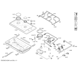 Схема №1 3EMX3092B ENC.3EMX3092B 2G BA30F с изображением Варочная панель для электропечи Bosch 00685306