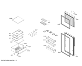 Схема №3 KD29VVI30 Siemens с изображением Дверь для холодильной камеры Siemens 00713956