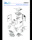 Схема №3 MAGNIFICA  ESAM04110B   S11 с изображением Обшивка для электрокофеварки DELONGHI 5313243911