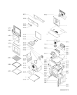 Схема №1 BLZV 4006/01/WS с изображением Панель для электропечи Whirlpool 481245319293