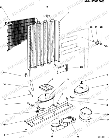 Схема №3 KME215 (F003233) с изображением Преобразователь для плиты (духовки) Indesit C00021980
